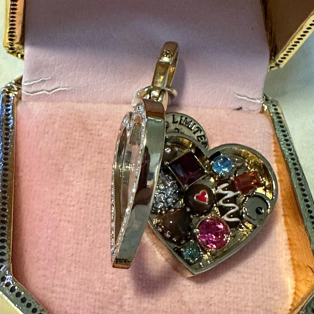 Juicy Couture 2009 Limited Edition Valentine Box of Chocolates Charm YJRU2672 - Picture 11 of 15